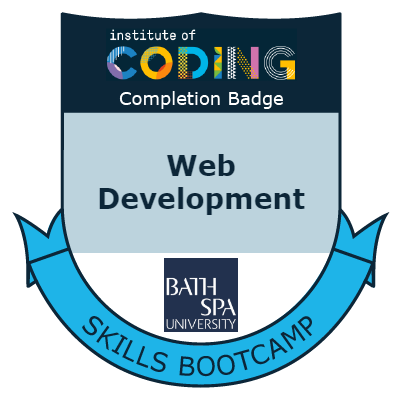 Badge: BSU-IOC Web Development Digital Skills Bootcamp
