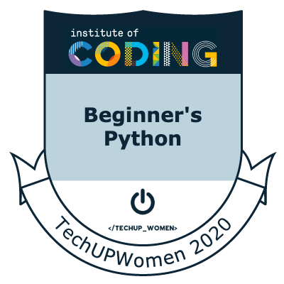 Badge: Beginner's Python