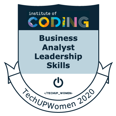 Badge: Business Analyst Leadership Skills