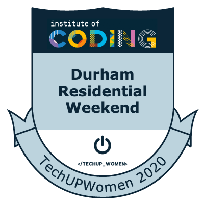Badge: Durham Residential Weekend