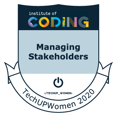 Badge: Managing Stakeholders