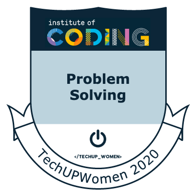 Badge: Problem Solving
