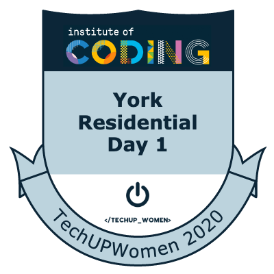 Badge: York Residential Day 1