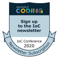 Badge: Sign up to the IoC newsletter