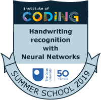 Badge: Handwriting recognition with Neural Networks 