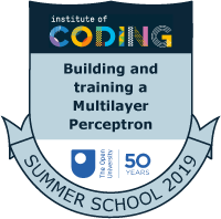 Badge: Building and training a Multilayer Perceptron