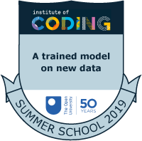 Badge: Using a trained model on new data
