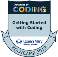 Badge: Getting Started with Coding Bootcamp