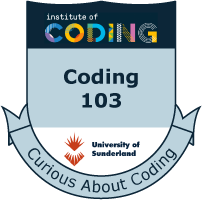 Badge: Coding 103
