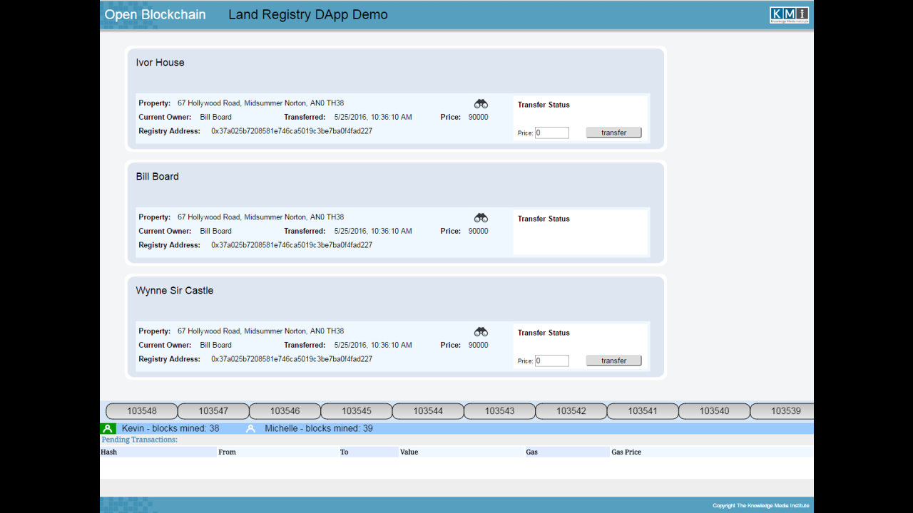 Land Registry Demo movie picture