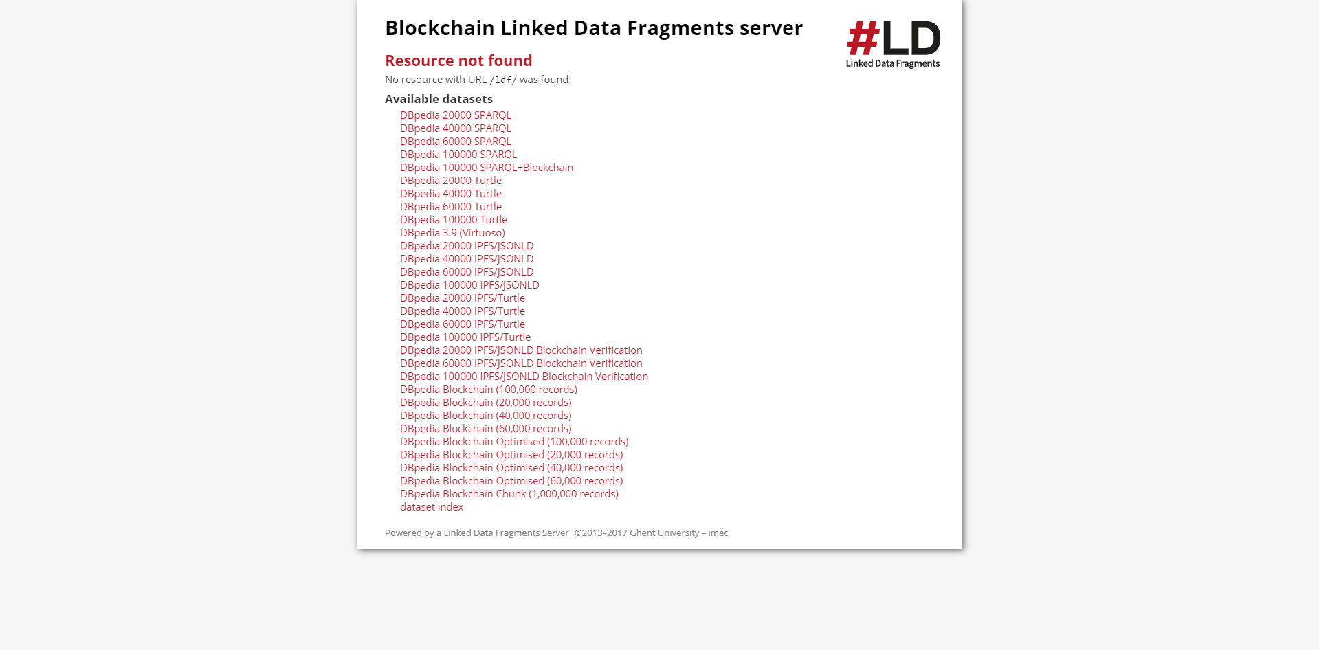 RDF Experiment 3 movie picture